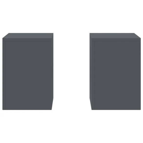 Suporturi Plante Exterior Antracit | Oțel Rezistent | 2 buc