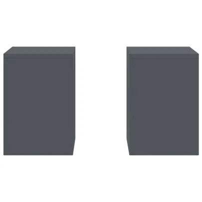 Suporturi Plante Exterior Antracit | Oțel Rezistent | 2 buc