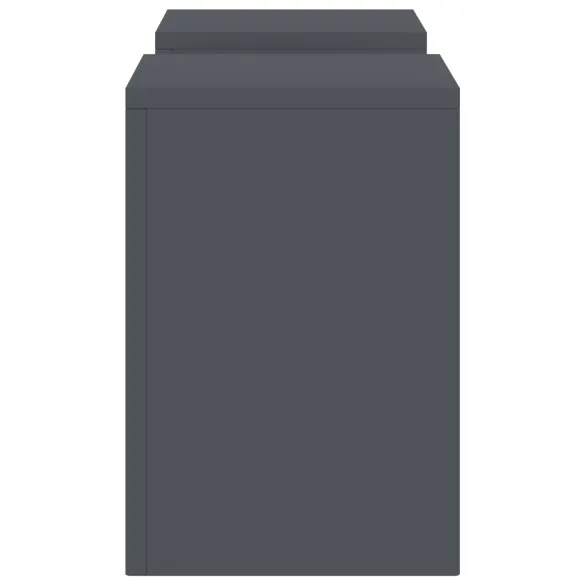 Suporturi Plante Exterior Antracit | Oțel Rezistent | 2 buc