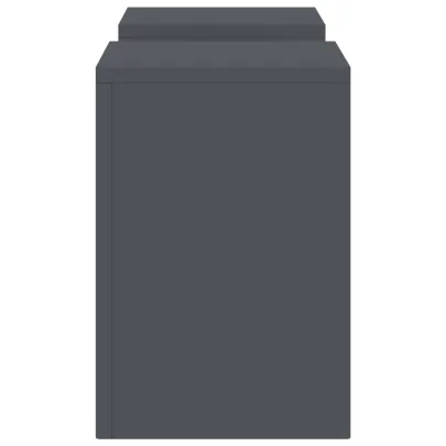 Suporturi Plante Exterior Antracit | Oțel Rezistent | 2 buc