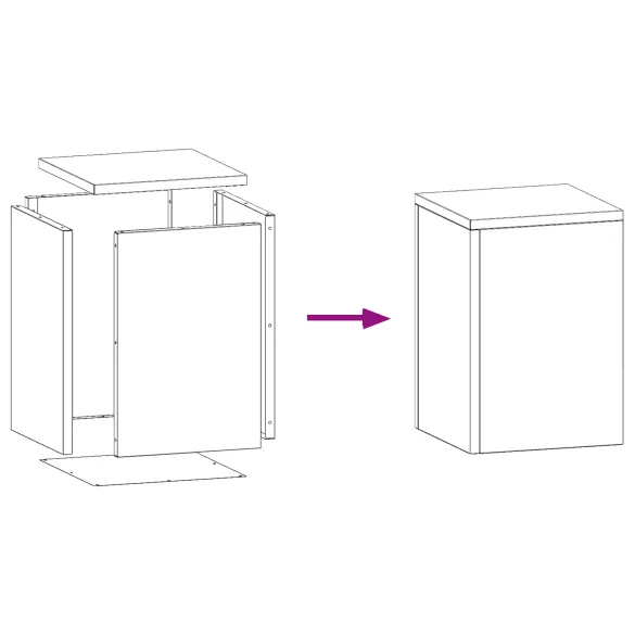 Suporturi Plante Exterioare 2 buc Oliv Oțel | Gratuit Livrare