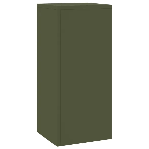 Suporturi Plante Metalice Exterior - 2 buc Oliv | 24x24x55 cm Suporturi Plante Metalice Exterior - 2 buc Oliv | 24x24x55 cm