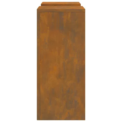 Suporturi Plante Exterior Oțel Corten | 2 bucăți