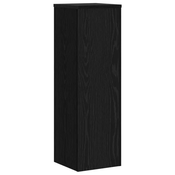 Suporturi Plante Stejar Negru 80 cm | Lemn Masiv | vidaXL