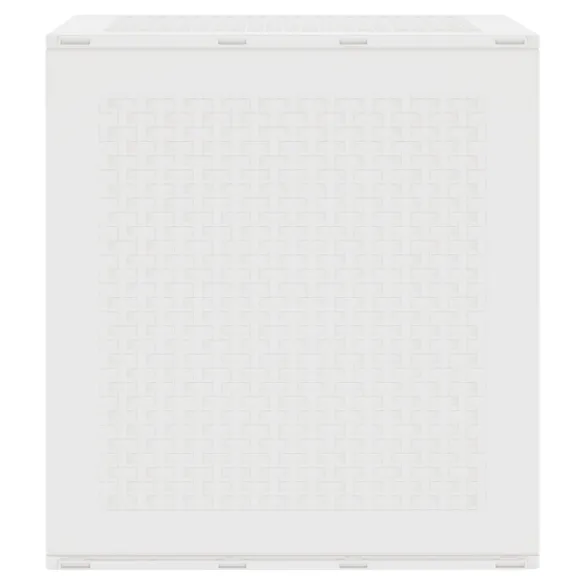 Cutie Depozitare Grădină Albă 55x53x57 cm - Rezistentă