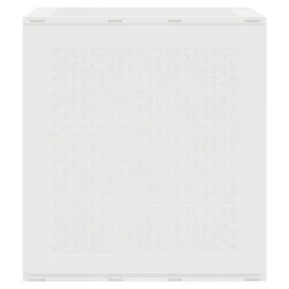 Cutie Depozitare Grădină Albă 55x53x57 cm - Rezistentă