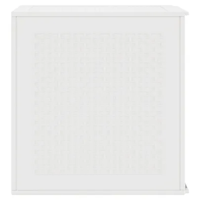 Cutie Depozitare Grădină Albă 55x53x57 cm - Rezistentă