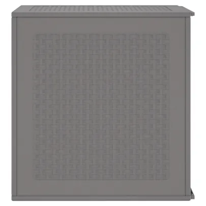 Cutie Depozitare Exterioară Gri 55x53x57 cm - Livrare Gratuită