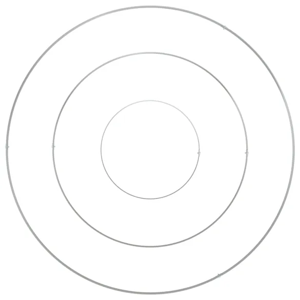 Ghiveci Metalic Mare Alb pentru Grădină și Terasă