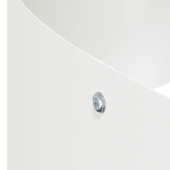 Ghiveci Metalic Mare Alb pentru Grădină și Terasă