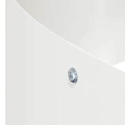 Ghiveci Metalic Mare Alb pentru Grădină și Terasă