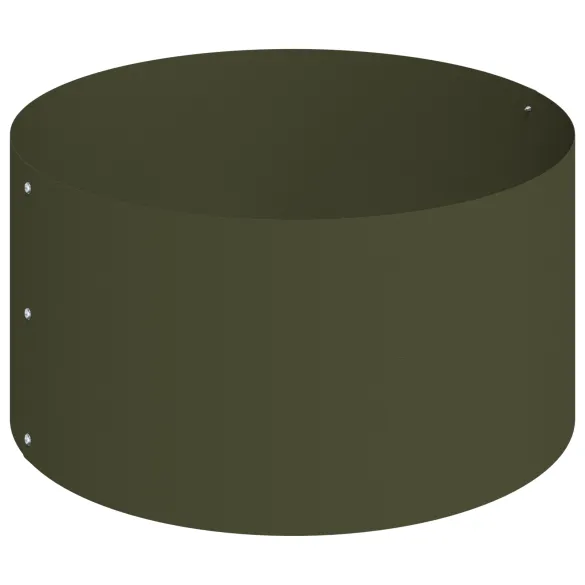 Ghiveci Metalic Verde Măsliniu Ø120cm - Livrare Gratuită