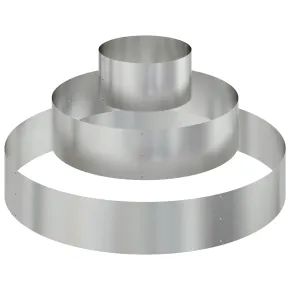 Ghiveci Metalic Ø120 cm Oțel Galvanizat Rezistent 2