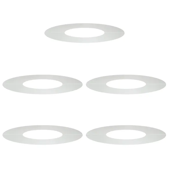 Ghiveci Metal Galvanizat 60 cm | Set 5 Bucăți | Livrare Gratuită