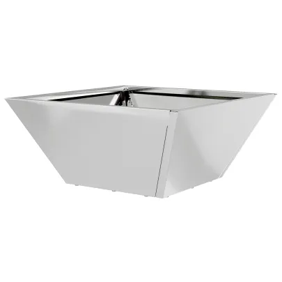 Set Ghivece Metalice Oțel Galvanizat 35x35x15 cm