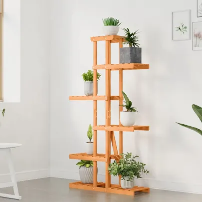 Suport Flori Lemn Masiv de Brad - 140 cm | Livrare Gratuita