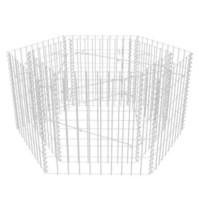 Strat Înălțat Gabion Hexagonal | Oțel Galvanizat | Livrare Gratuită