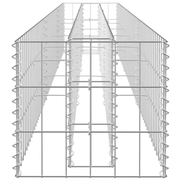 Strat Înălțat Gabion | Oțel Galvanizat | Livrare Gratuită