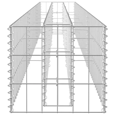 Strat Înălțat Gabion | Oțel Galvanizat | Livrare Gratuită
