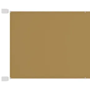 Copertină Verticală Bej 140x800 cm - Țesătură Oxford 2