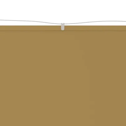 Copertină Verticală Bej 140x800 cm - Țesătură Oxford