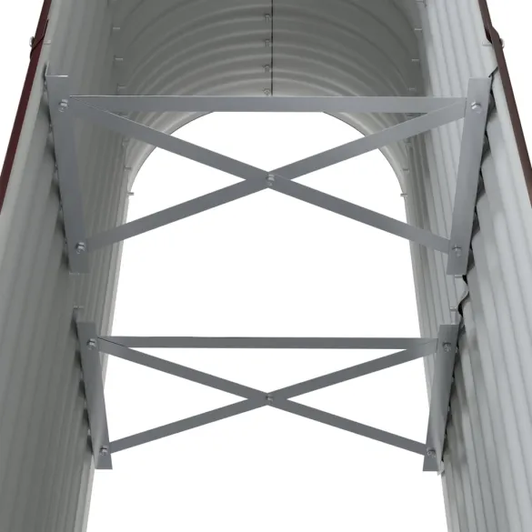 Strat Înălțat Grădină 114x40x68 cm - Oțel Vopsit Electrostatic