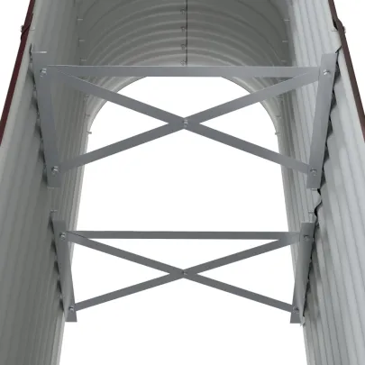 Strat Înălțat Grădină 114x40x68 cm - Oțel Vopsit Electrostatic