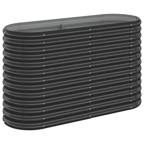 Strat Înălțat Grădină 114x40x68 cm - Oțel Antracit