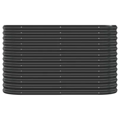 Strat Înălțat Grădină 114x40x68 cm - Oțel Antracit