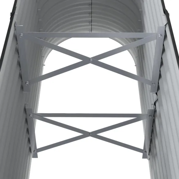 Strat Înălțat Grădină 114x40x68 cm - Oțel Antracit