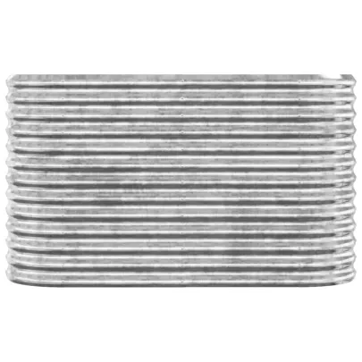 Strat Înălțat Grădină Metalic 114x40x68 cm | Livrare Gratuită