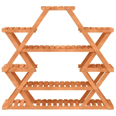 Suport Flori Lemn Masiv de Brad - 110x25x105 cm