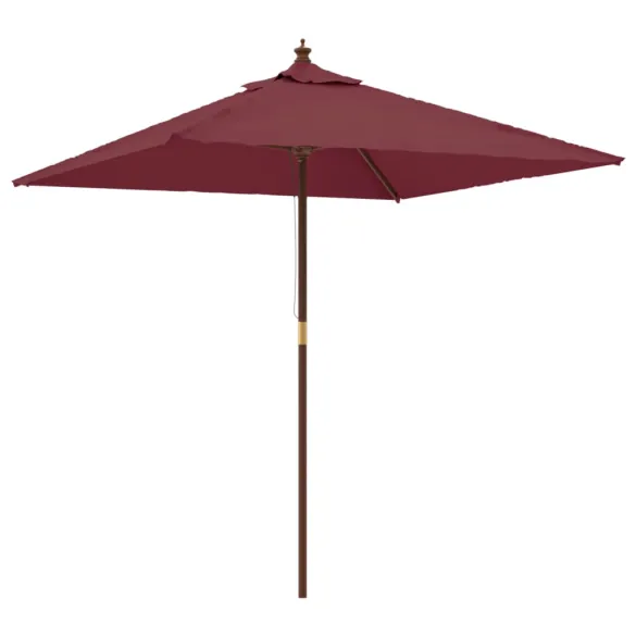 Umbrelă Grădină Lemn Roșu Bordeaux | Livrare Gratuită Umbrelă Grădină Lemn Roșu Bordeaux | Livrare Gratuită