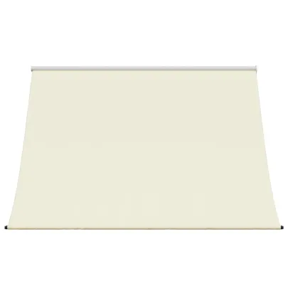 Copertină Retractabilă Crem 200x150 cm - Țesătură și Oțel