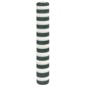 Plasă protecție intimitate verde/alb HDPE 75g/m² - 1,5x50m