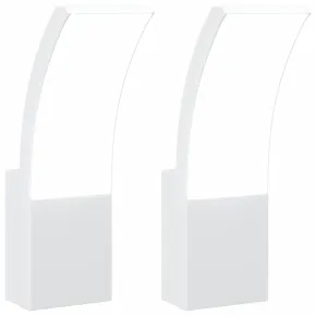 Lămpi LED Exterioare de Perete 2 buc - Aluminiu Turnat IP54 2