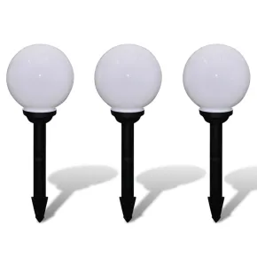 Lămpi Solare Exterior LED cu Țăruș - Set 3 Bucăți 2