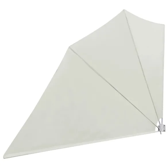 Copertină Laterală Pliabilă Balcon - Crem 160x240 cm