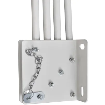 Copertină laterală pliabilă balcon - 160x240 cm - cărămiziu