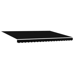Material Marchiză 4.5x3 m Negru - Umbră Balcon Grădină 2