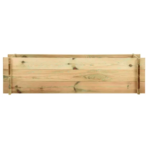 Strat Înălțat Grădină Lemn Pin 120x40x32 cm - Comandă Acum