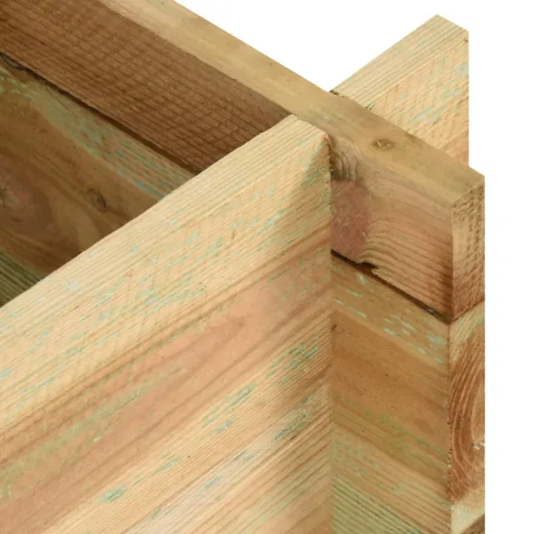 Strat Înălțat Grădină Lemn Pin 120x40x32 cm - Comandă Acum