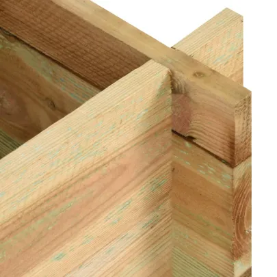 Strat Înălțat Grădină Lemn Pin 120x40x32 cm - Comandă Acum