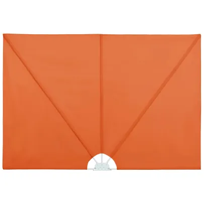 Copertină Laterală Pliabilă Terasă - Cărămiziu 240x160 cm