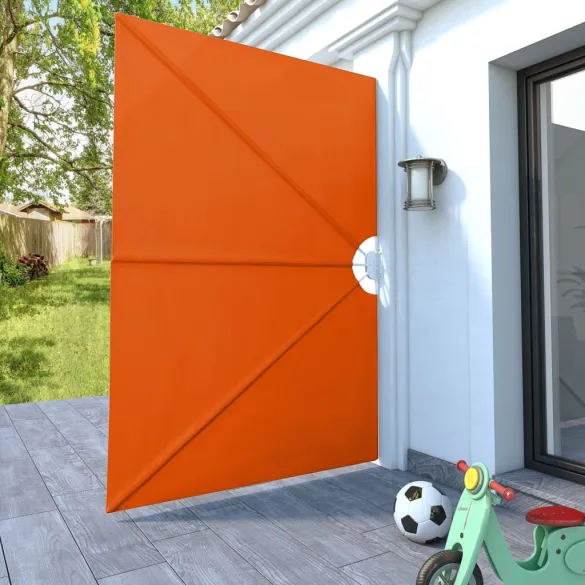 Copertină Laterală Pliabilă Terasă - Cărămiziu 240x160 cm