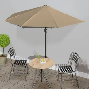 Umbrelă de Balcon cu Tijă Aluminiu - Protecție UV | Livrare Gratuită