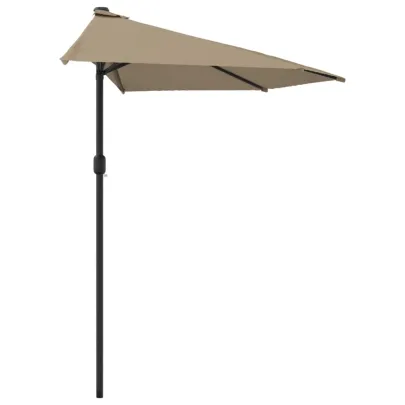 Umbrelă de Balcon cu Tijă Aluminiu - Protecție UV | Livrare Gratuită