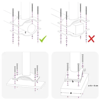 Copertină Laterală Retractabilă 160x300 cm - Negru | Livrare Gratuită