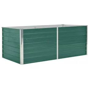 Strat Înălțat Grădină Verde - Oțel Galvanizat 160x80x45 cm 2