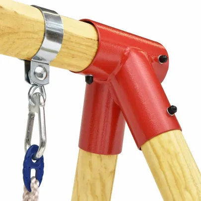 Set Leagăne Copii Lemn Pin - 230x130x166 cm - Livrare Gratuită